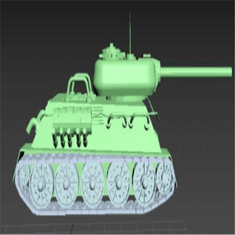 宝山充气军用坦克模型